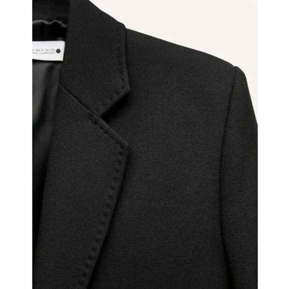 Zara Cropped Blazer Black size XS and M - Picture 11 of 13